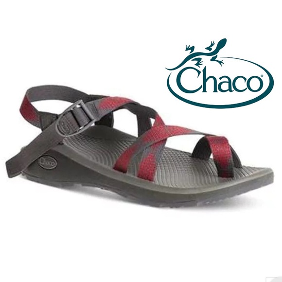 Chaco Men’s ZCloud 2 Rune Reds Sport Sandal Size 13 - Picture 1 of 7